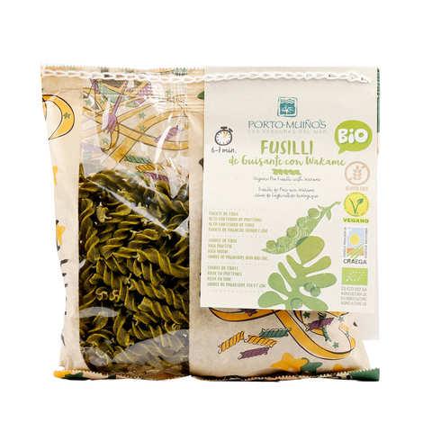Fusillis aux algues wakamé bio - Sachet de 200g