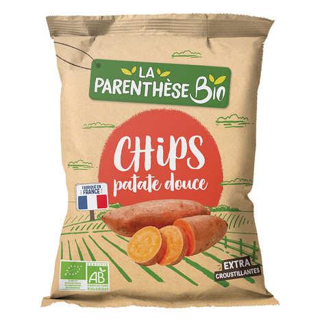 Chips de patates douces bicolores bio - Fabriquées en France - Paquet de 75g