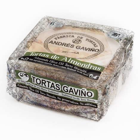Galettes amandes sucrées et huile d'olive - Tortas de Almendras - Sachet de 6 galettes
