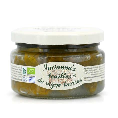 Feuilles de vigne farcies grecques bio - Pot de 200g