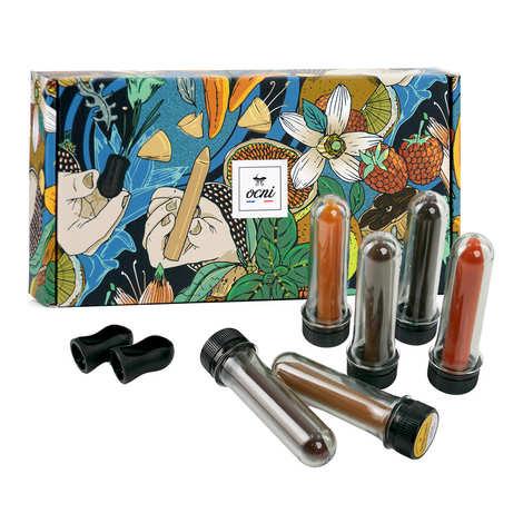 Coffret cadeau 6 crayons d'assaisonnement + présentoir - Pack 6 crayons 18g + 2 taille-crayons + présentoir