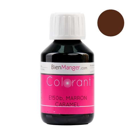 Colorant alimentaire marron caramel E150b - Liquide - Flacon de 115ml